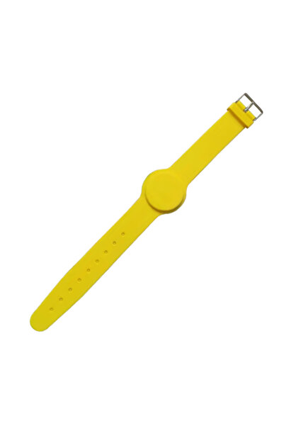 Etnicsaccessories Brățară de proximitate MIFARE (13.56MHz), silicon galben CS...