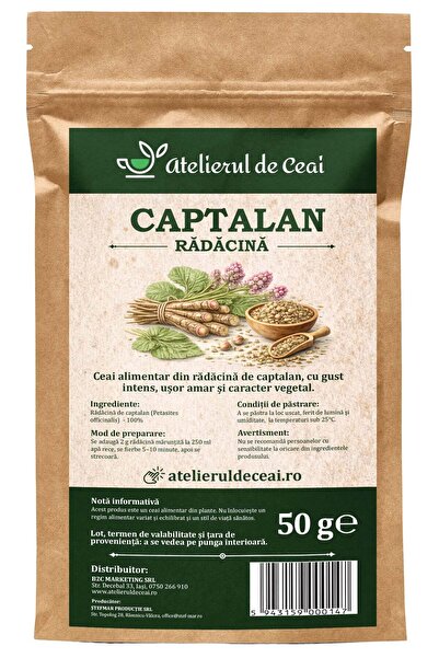 atelierul de ceai Ceai de rădăcină de captalan