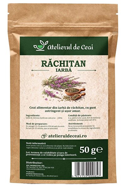 atelierul de ceai Ceai de iarbă de răchitan