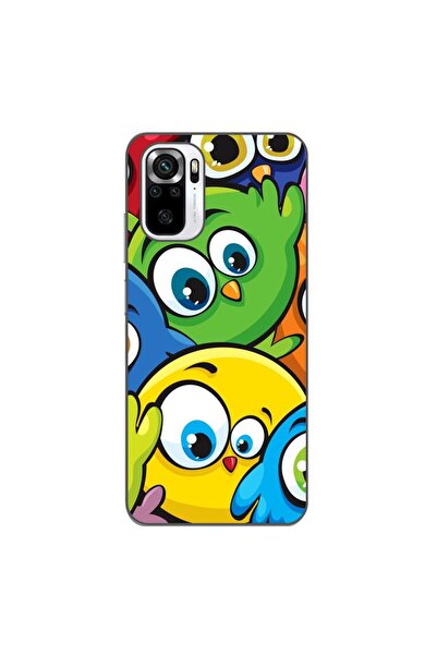 OEM Husa compatibila cu Xiaomi Poco M5s Silicon Gel Tpu Model Bufnite Colorate