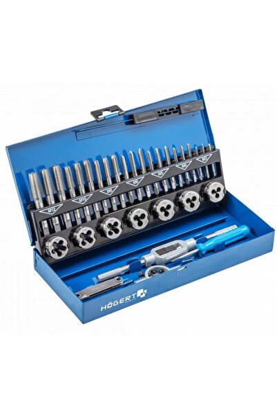 Hogert Set de tarozi, HT3B582, 32 piese, M3, HSS