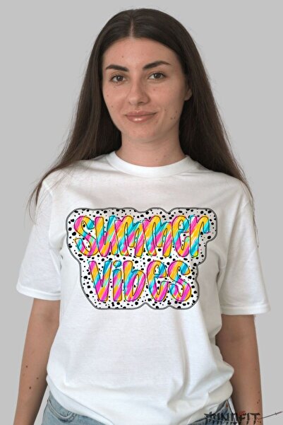 GILDAN Tricou Vara Cu Imprimeu Colorat