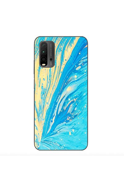 OEM Case compatible with Xiaomi Redmi 9T Silicone Gel Tpu Model Aqua Bloom