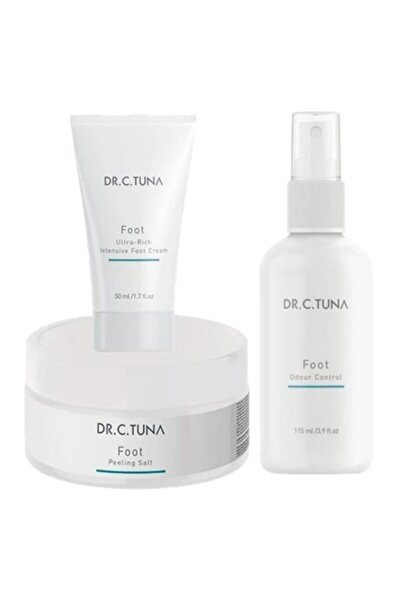 Farmasi Dr. C Set de îngrijire a picioarelor cu ton (Sare exfoliantă 250ml, C...