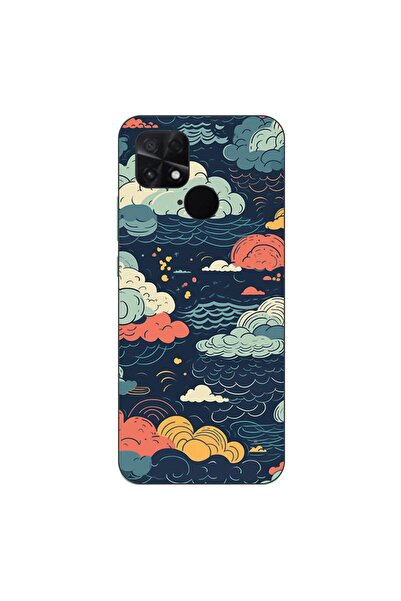 OEM Case compatible with Xiaomi Poco C40 Silicone Gel Tpu Model Mystic Night Sky