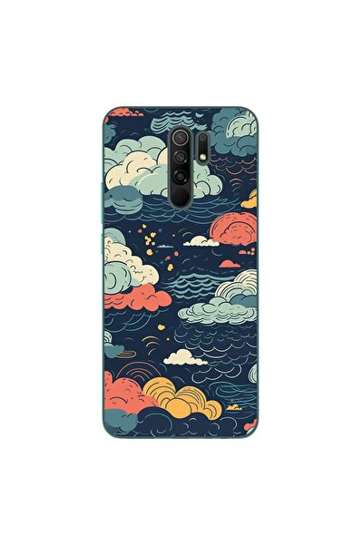 OEM Case compatible with Xiaomi Redmi 9 Silicone Gel Tpu Model Mystic Night Sky