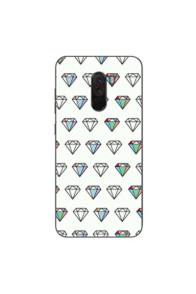 OEM Case compatible with Xiaomi Pocophone F1 Silicone Gel Tpu Model Diamonds ...