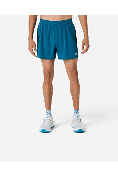 Asics ROAD 5IN SHORT Erkek Mavi Şort 2011D247-302