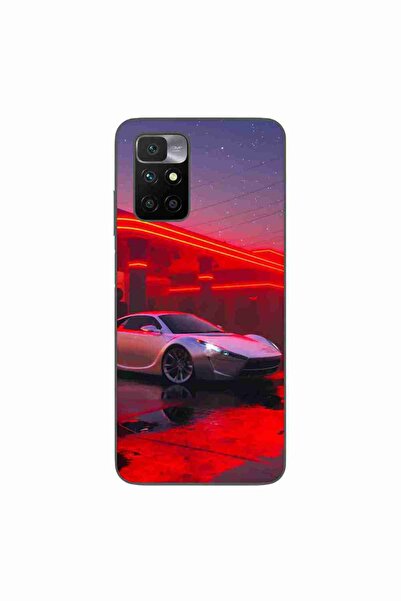 OEM Case compatible with Xiaomi Redmi 10 Silicone Gel Tpu Model Future Car