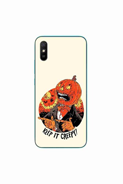 OEM Case compatible with Xiaomi Redmi 9A Silicone Gel Tpu Pattern Halloween K...