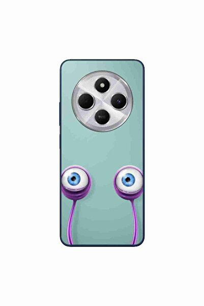 OEM Case compatible with Xiaomi Redmi 14C Silicone Gel Tpu Pattern Snail Eyes