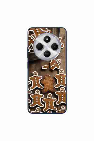 OEM Case compatible with Xiaomi Redmi 14C Silicone Gel Tpu Christmas Gingerbr...