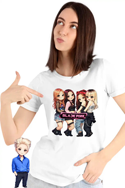 OEM Μπλουζάκι BlackPink Πάρτι K-pop Εμπορεύματα