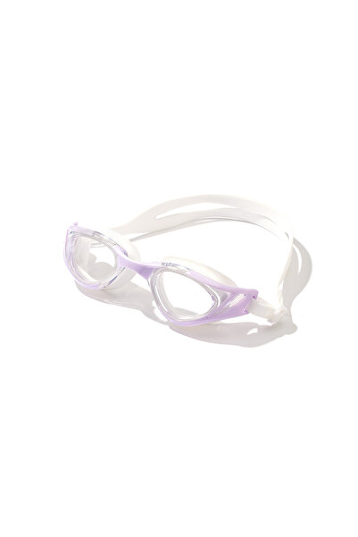 Choice3 PURPLE 1-Piece Adult Swimming Goggles, Anti-Fog Lenses, Waterproof an...
