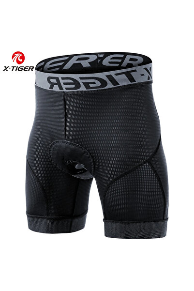 Choice5 XL XM-DNK-36002 X-TIGER Cycling Underwear 5D Gel Pad Breathable Non-S...