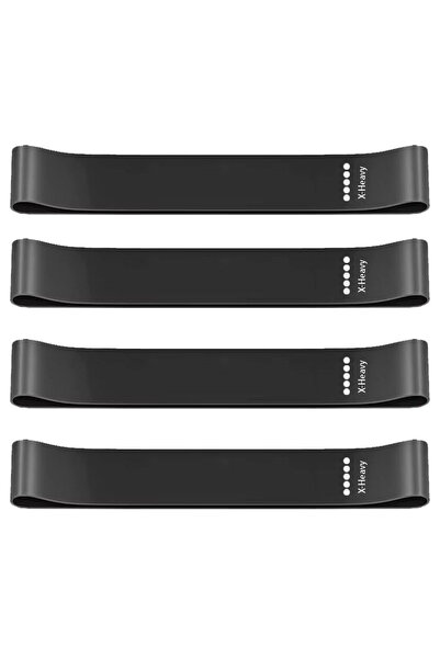Choice16 Black-4PCS 1/2/4 pcs Yoga Resistance Bands Fitness Elastic Bands Gym...