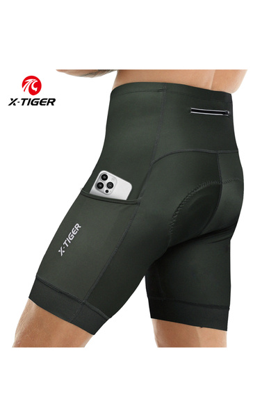 Choice3 شورت ركوب الدراجات XL 34807 X-TIGER الفاخر للرجال مع وسادات جل 5D وجي...