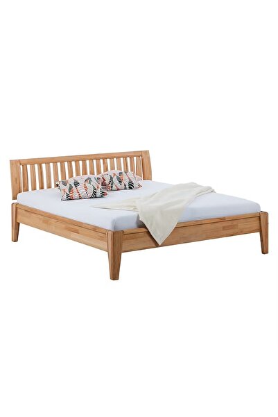 OEM Cadru de pat LayaWOOD 180x200 cm, lemn masiv de fag oliat, înălțime 92 cm.