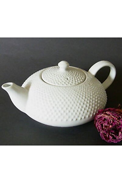 Livada cu Ceai Japanese Porcelain Teapot SHIKOKU White 0.7 L