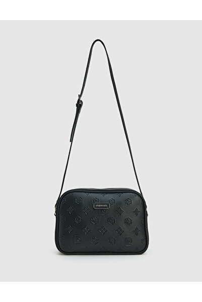 Pierre Cardin Μαύρη τσάντα χιαστί 50334250-VR046
