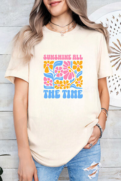 Sarah's Boutique Women's T-shirt – 100% cotton – Sunshine Time