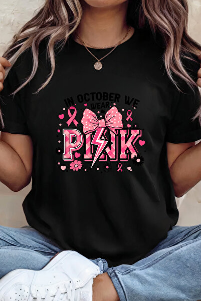 Sarah's Boutique Women's T-shirt – 100% cotton – October Pink