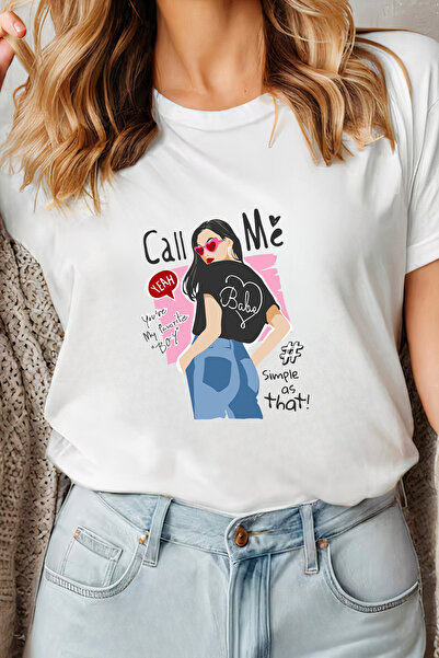 Sarah's Boutique Women's T-shirt – 100% cotton – Call Me