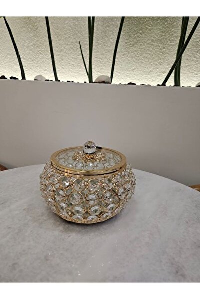 GOLD KRİSTAL KUTU BÜYÜK KAPAKLI