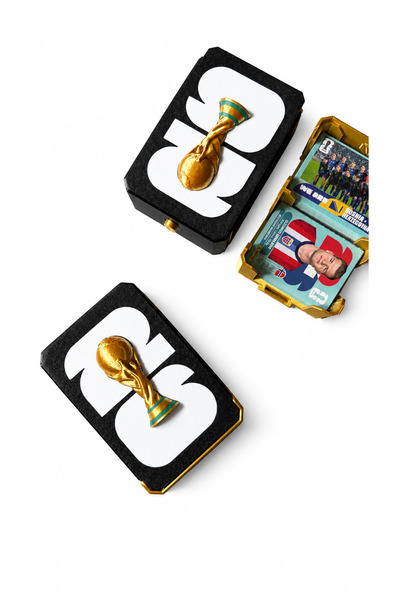 Genel Markalar Dünya Kupası/World Cup Kilitli Etiket Saklama Kutusu (Panini S...