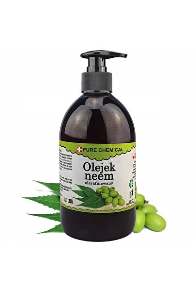 CHOSA Ulei de Neem, Pure , 500ml, cu Dozator, Presat la Rece, Nerafinat, pent...