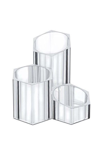 OEM Organizator pentru Pensule și Machiaj, Acrilic, Transparent, Compartiment...