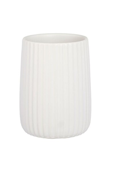 OEM Suport pentru Periuțe de Dinți, Ceramică, Alb, Model Dungi verticale, Acc...