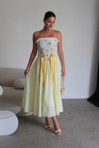 Julidress Fusta lungă premium căptușită, stil Pinterest