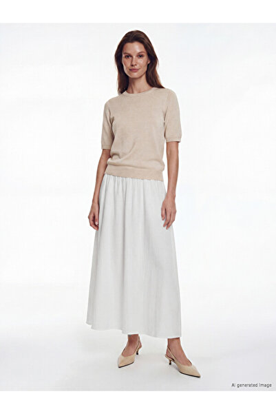 LC Waikiki I Beli Corded Flared Skirt from Freezen Store