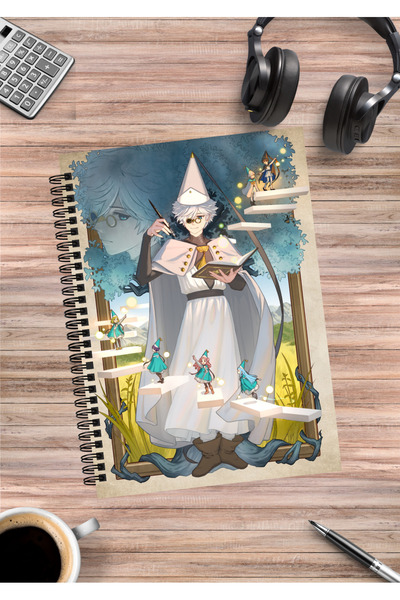 mertfigur Witch Hat Atelier Anime Caiet spiralat A5 (50 de coli)