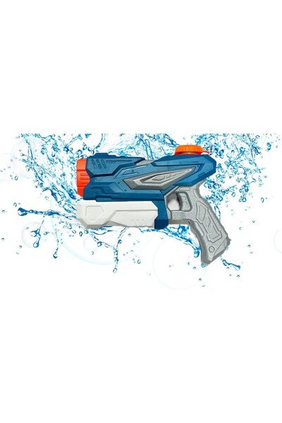 Set de 3 pistoale pentru copii, 6+ ani, Albastru, 1x 1000 ML, 2x 300 ML - Imagine 2
