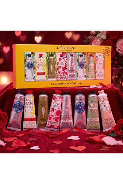 L'Occitane L’OCCITANE Lucky 8 Hand Cream Collection – Σετ 8 Κρέμες Χεριών (8 ...