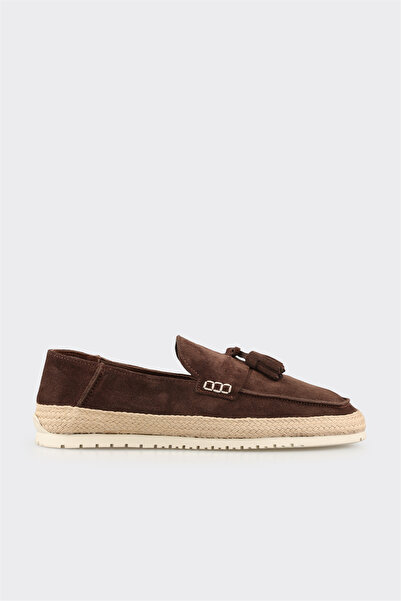 Elle Shoes Kahve Deri Erkek Günlük Ayakkabı