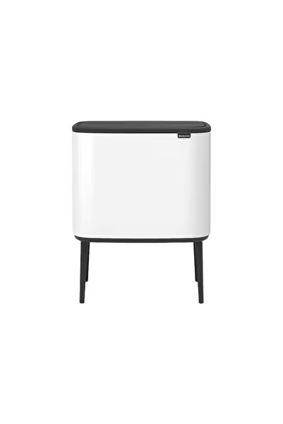 Brabantia Coș de gunoi cu picioare, Brabantia, Bo Touch Bin, 36 litri, alb