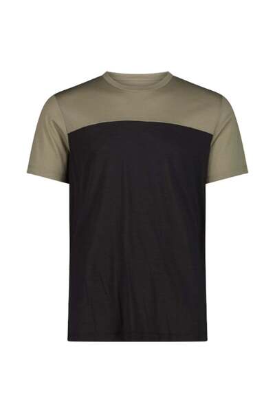 CMP Ανδρικό T-shirt Unlimitech Performance Μερινό-Μπεζ/Μαύρο-48