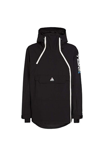 O'Neill Geacă de schi pentru bărbați FWC'Play Asymmetric-Negru/Alb-XL