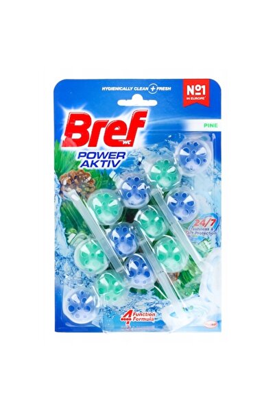 Bref Power Aktiv Odorizant de toaletă Pin 3 x 50G