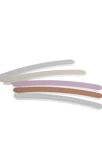 Beautyfor Pila Unghii - Zebra Emery Curved Board with Japan paper, duritate 1...