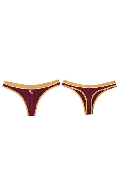 OEM Chiloti tanga pentru femei Nuyu, 100% bumbac, cu serigrafie vintage FSU, ...