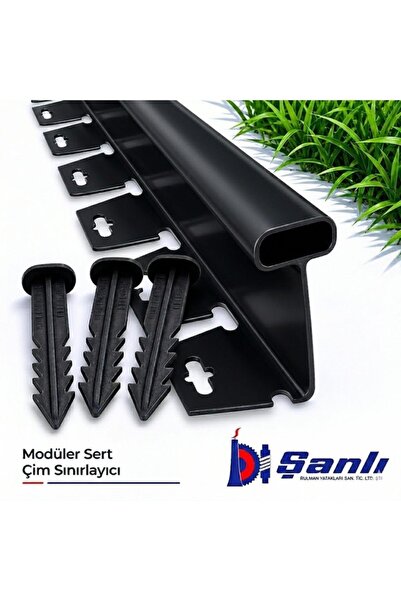 Snl Plastik Profesyonel Bahçe Ekipmanları Siyah Strong Düz Çim Ayırıcı 25 Mt ...