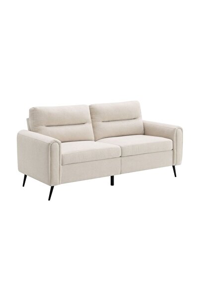 Danube Home Arjun 3 Seater Fabric Sofa | Three Seat Sofas | L185xW81xH90cm - ...