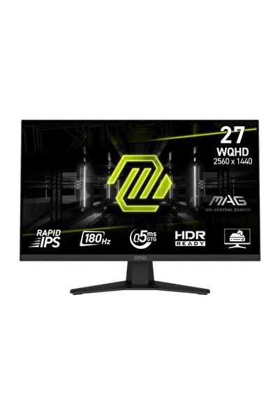 MSI Monitor de gaming MAG 274QF 27 " Rapid IPS, WQHD, HDMI, DisplayPort, 180H...