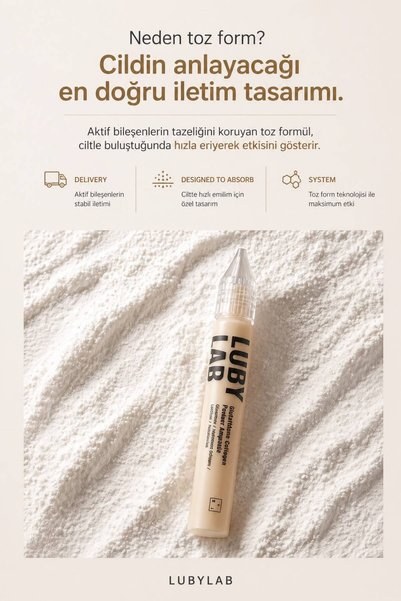 LUBYLAB Glutathione Collagen Powder Ampoule Premium Collagen Transforming into Active Care from Powder Form