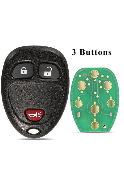 choice2 3 Buttons jingyuqin Remote key KOBGT04A 315Mhz For Chevrolet Captiva ...