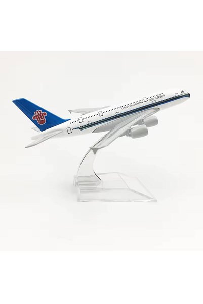 OEM Model de avion China Southern Airlines Airbus A380, 16 cm, scară 1:400